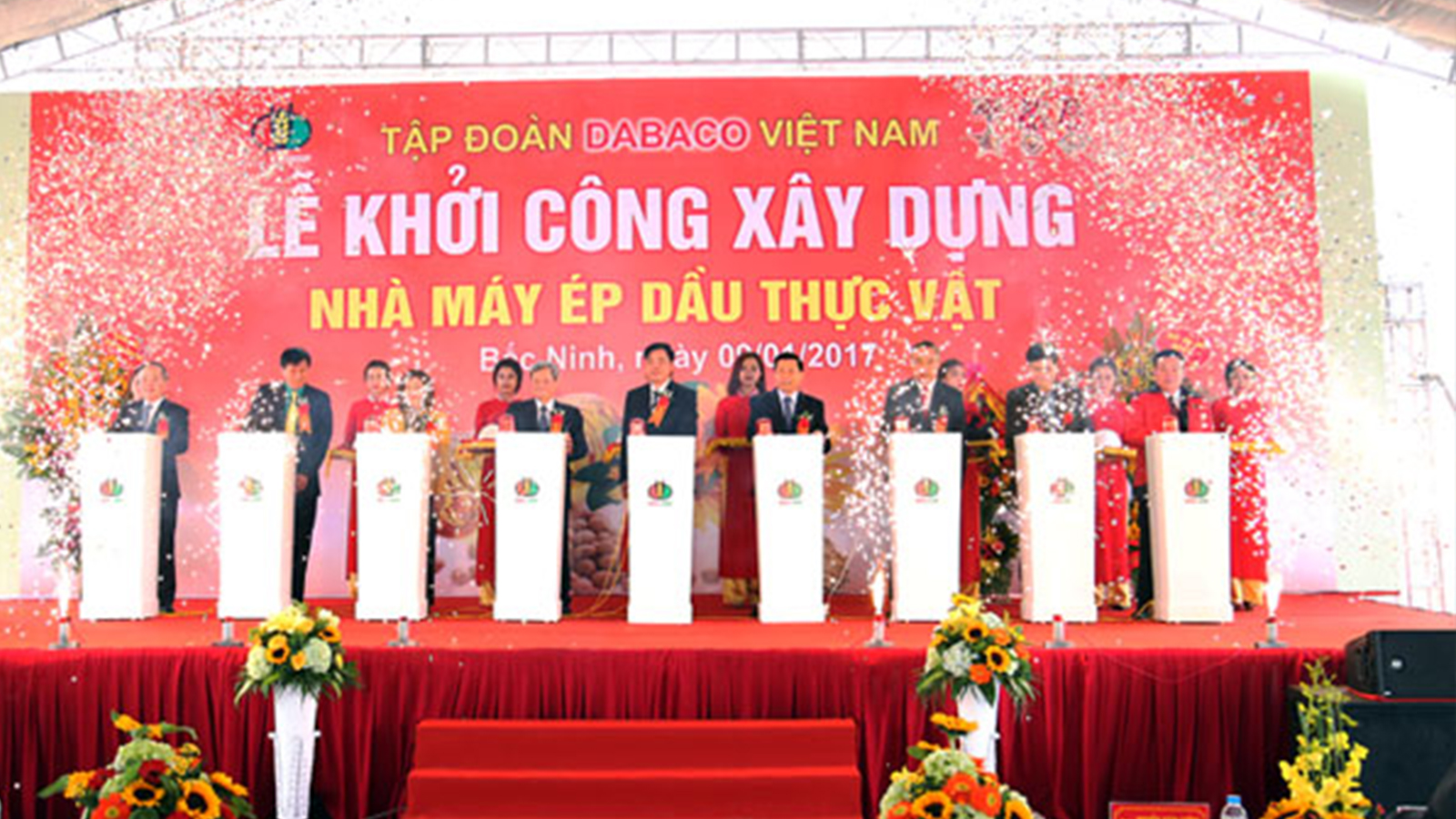 NHÀ MÁY ÉP DẦU THỰC VẬT DABACO TÂN CHI