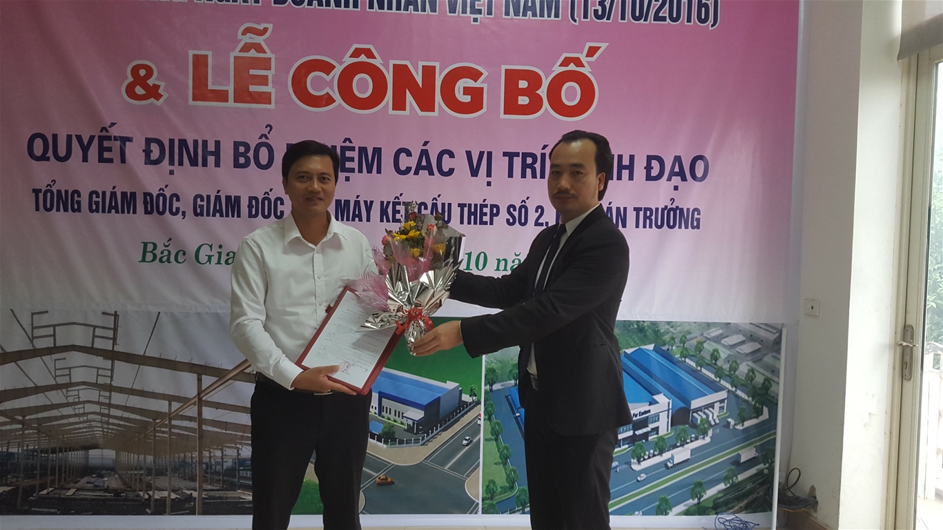 CPT VIỆT NAM CHÀO MỪNG NGÀY DOANH NHÂN 13/10 VÀ LỄ CÔNG BỐ QUYẾT ĐỊNH BỔ NHIỆM VỊ TRÍ LÃNH ĐẠO